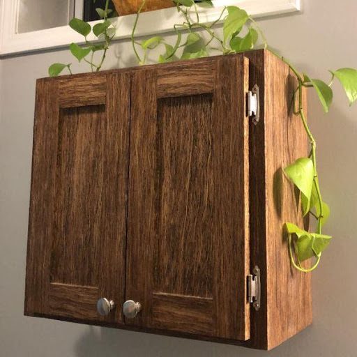 sustainable material cabinets