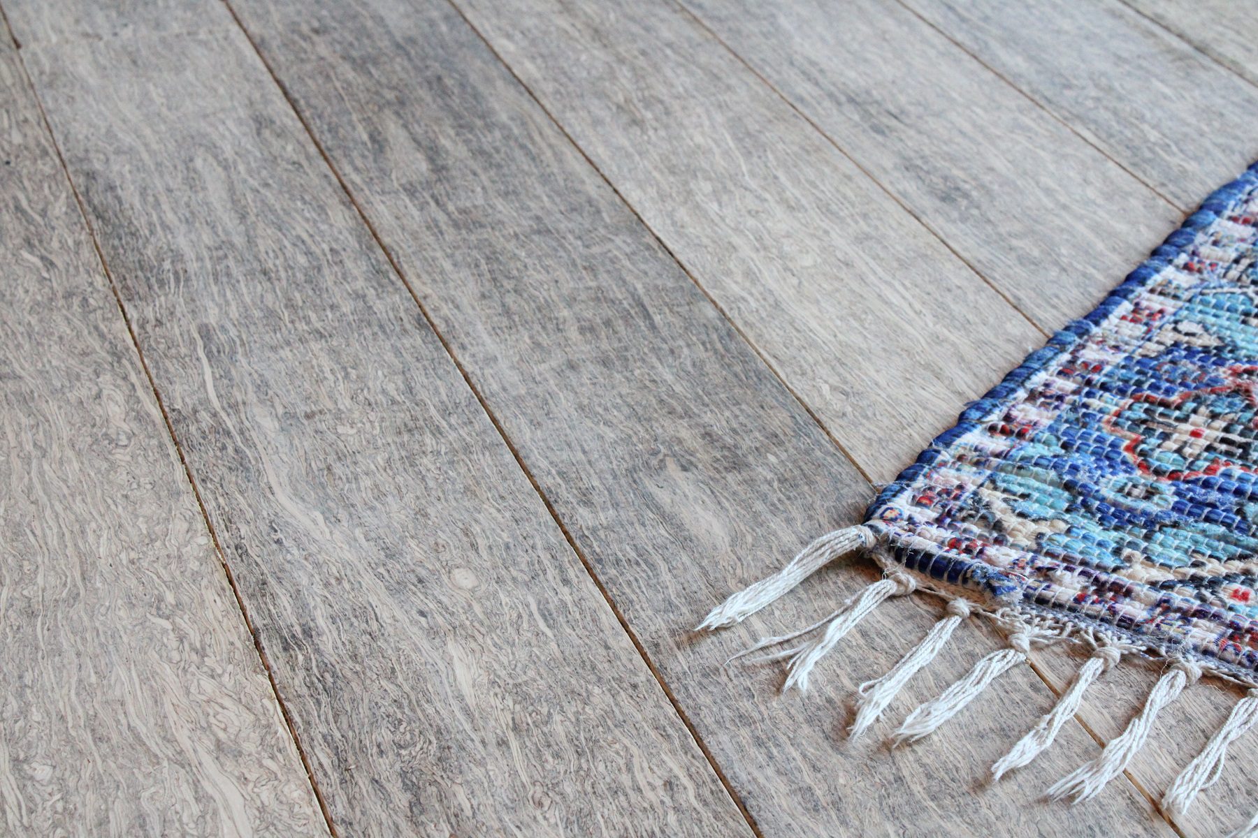 rug on hemp flooring