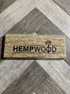 HempWood brand sign